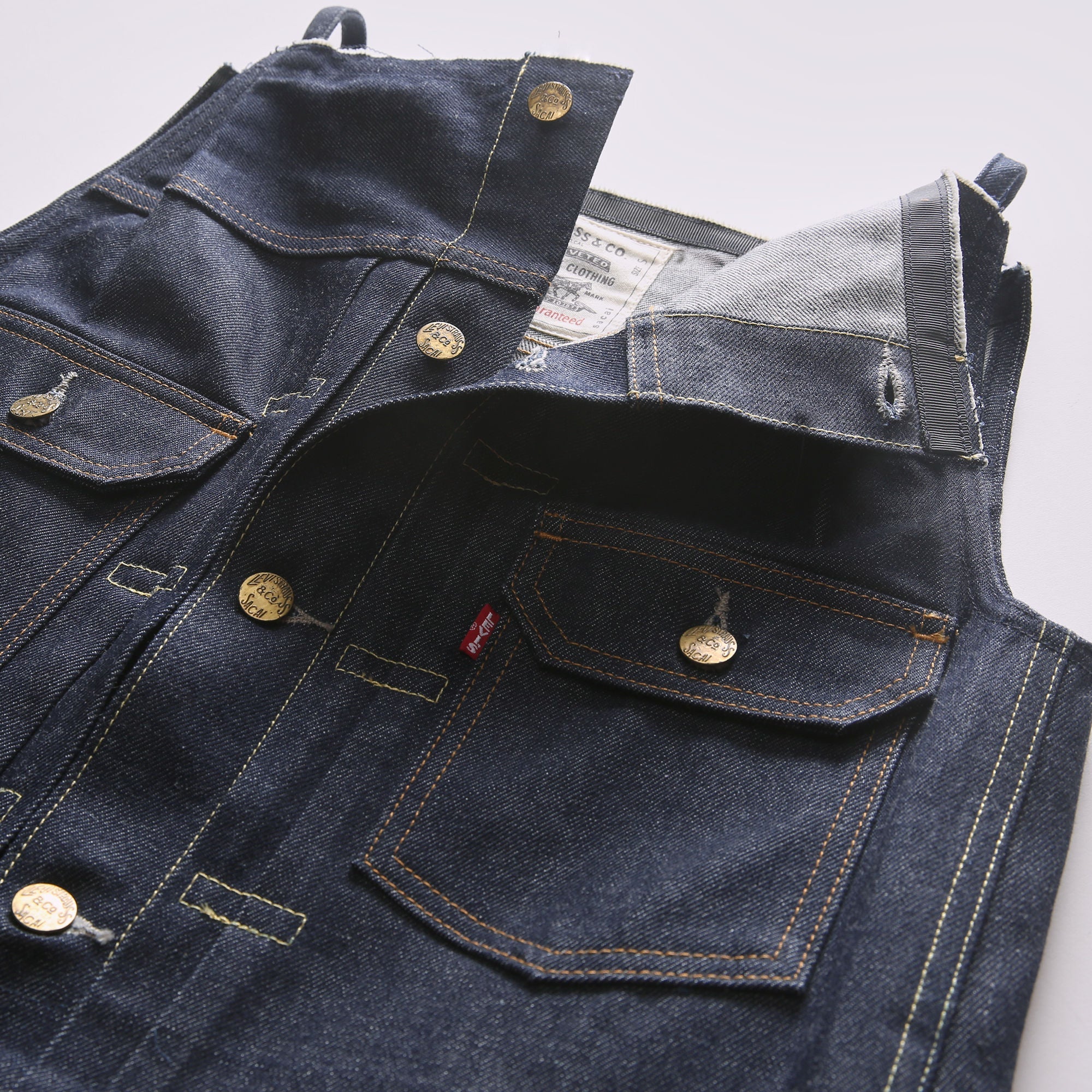 Levi's? x sacai women's denim jumpsuit - Image 8